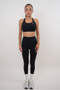 I Am Glowing Black Quick Dry Butter Soft Legging