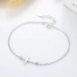 Whispered Grace Cross Bracelet