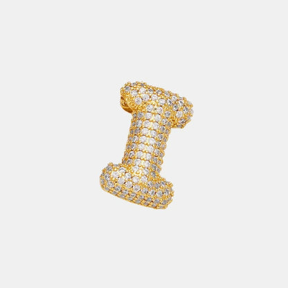 EmberLuxe "Glimmer" Bubble Letter Pendant (A-K)