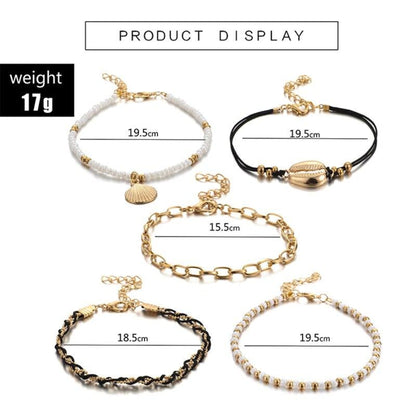 Golden Shore Anklet