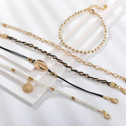 Golden Shore Anklet