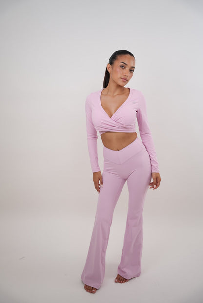 I Am Present Pink Elegant Top
