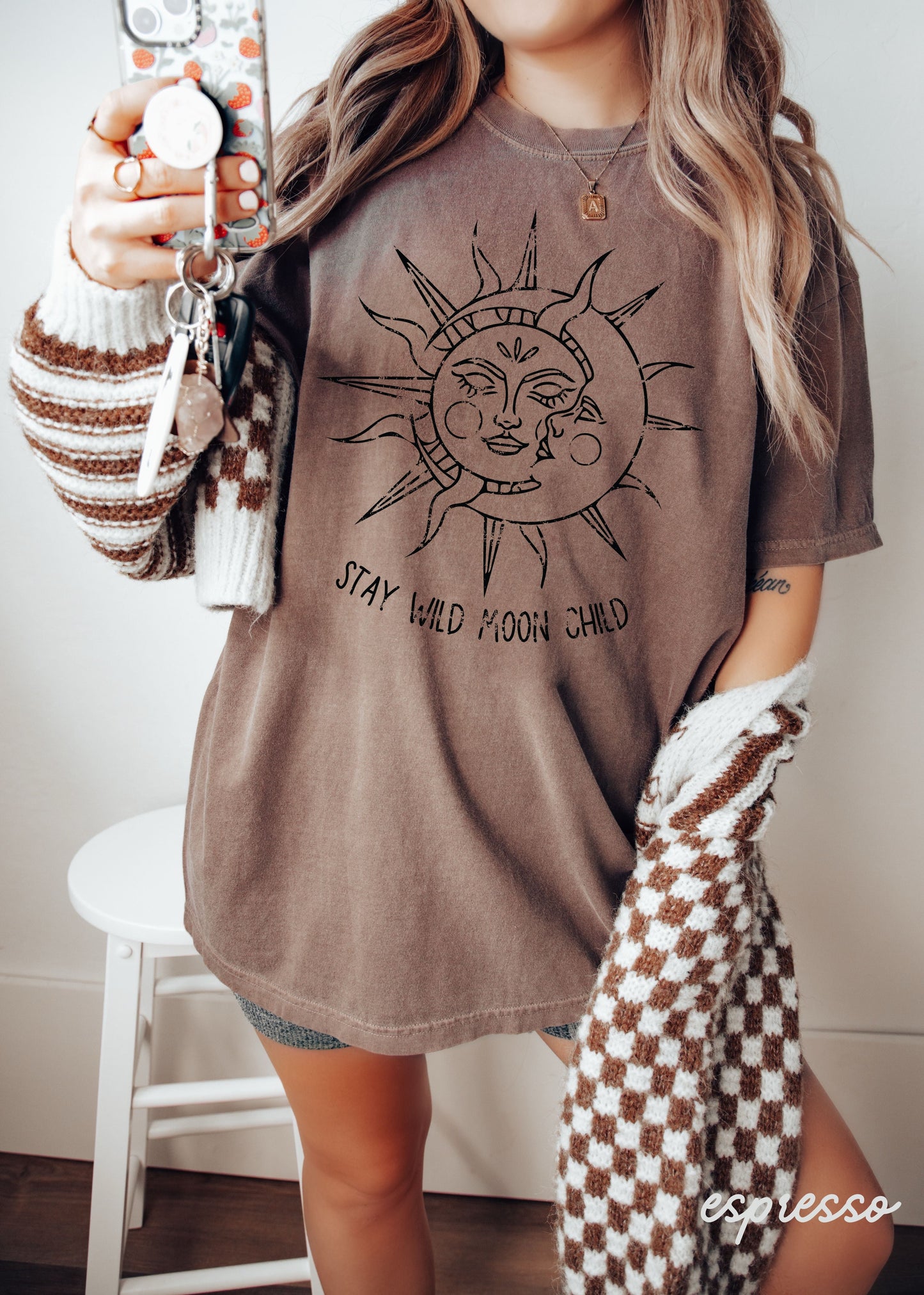 Sun & Moon Tee *3 Colors (S-3X)