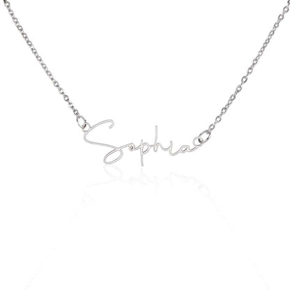 TrueScript Signature Necklace
