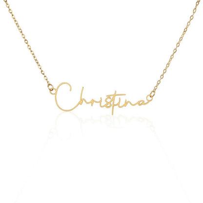 TrueScript Signature Necklace