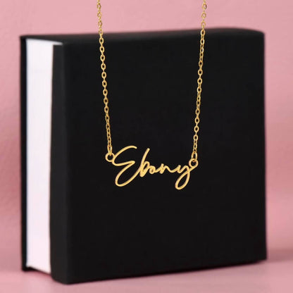 TrueScript Signature Necklace