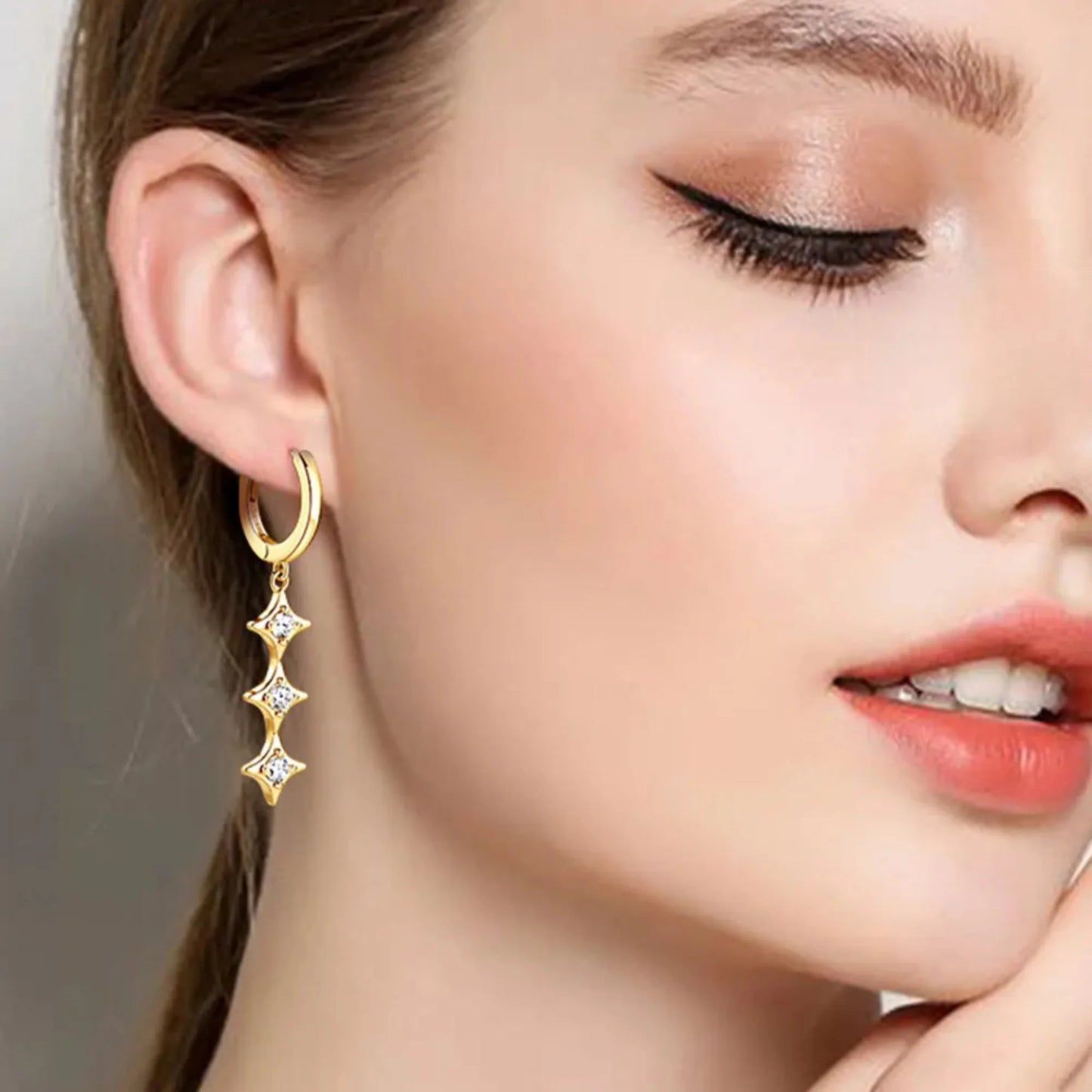 Lumen Arc Earrings