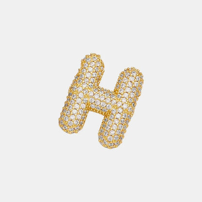 EmberLuxe "Glimmer" Bubble Letter Pendant (A-K)