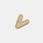 EmberLuxe "Glimmer" Bubble letter Pendant (V-Z)