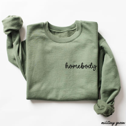 PRE-ORDER: Homebody Cursive Sweatshirt *6 Colors (S-3X)
