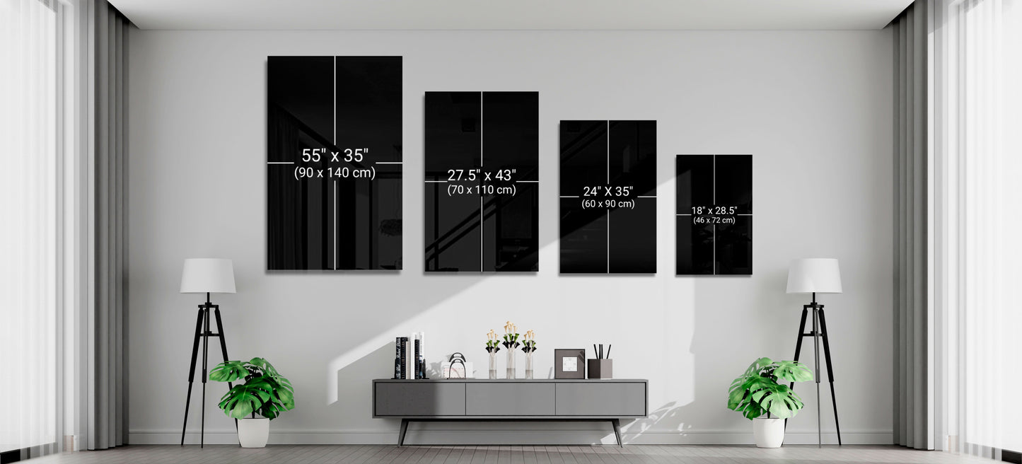 Advices Glass Wall Art