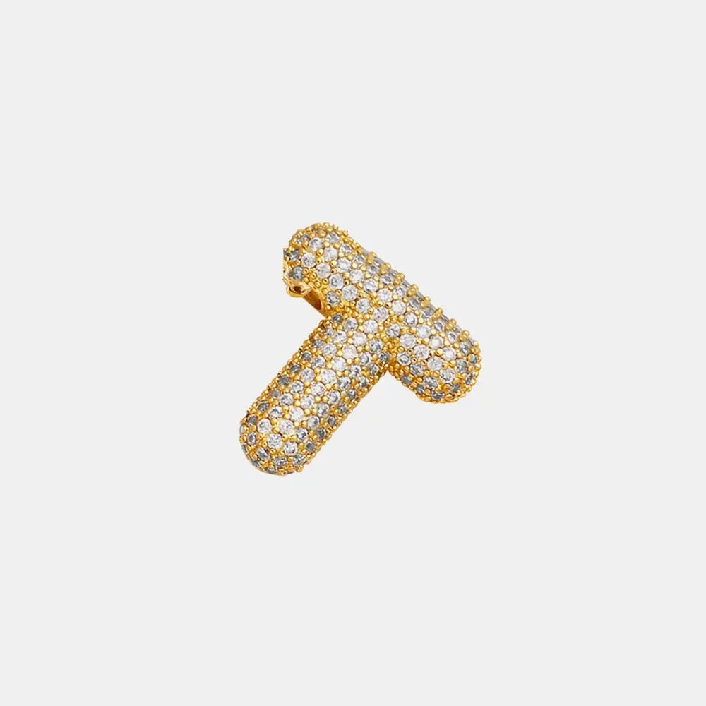 EmberLuxe "Glimmer" Bubble Letter Pendant (L-U)