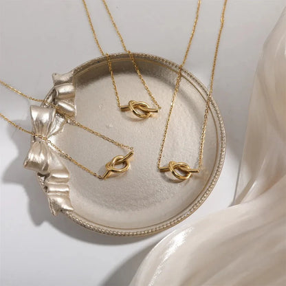 Solstice Knot Necklace