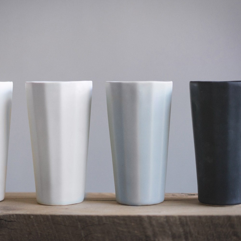 Handmade Porcelain Pint Cup