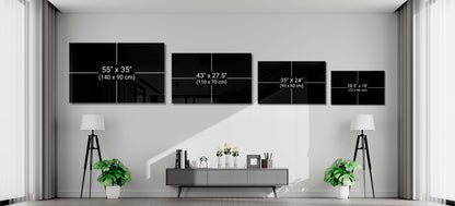 Advices Glass Wall Art